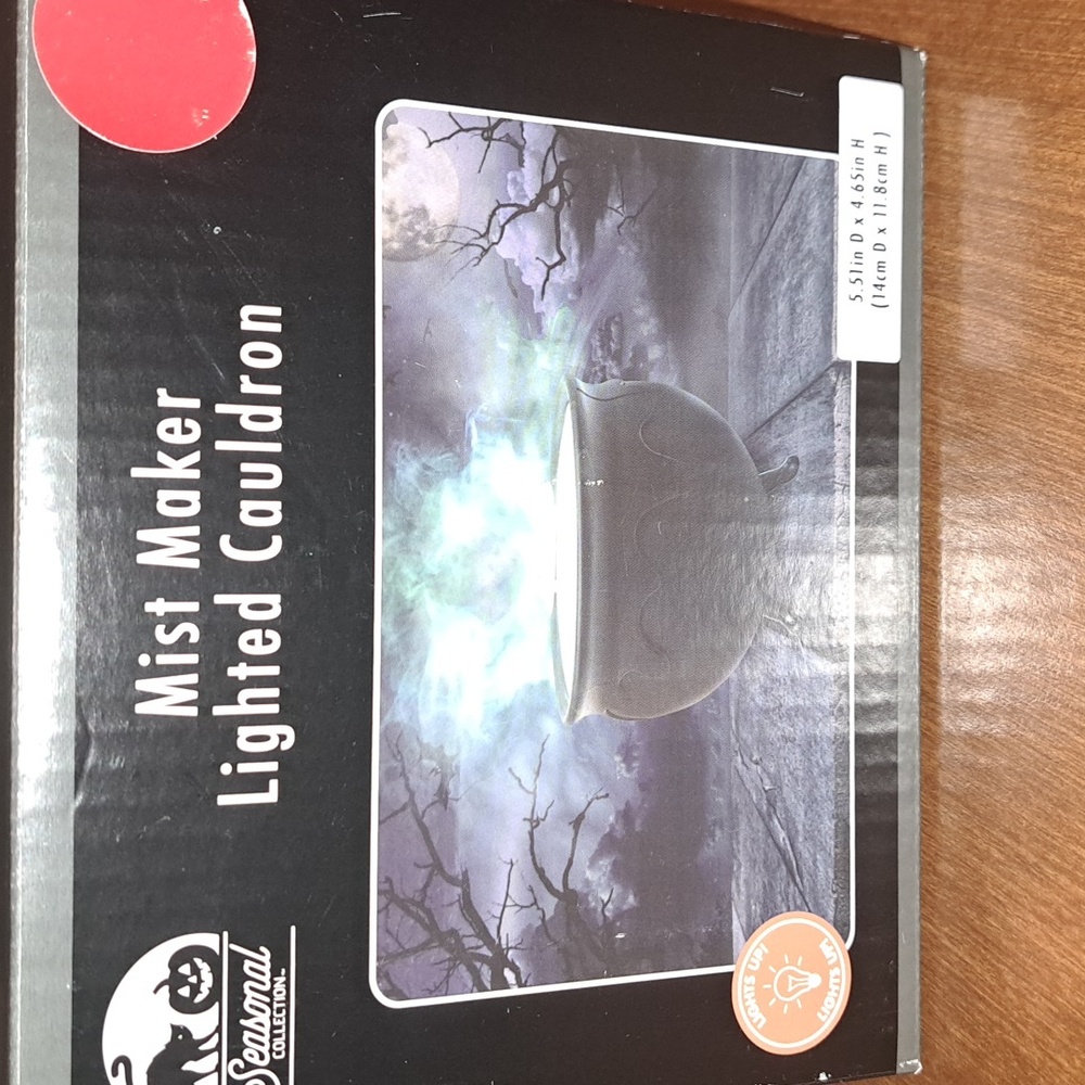 Black Mist Maker Cauldron/ BUNDLE ONLY